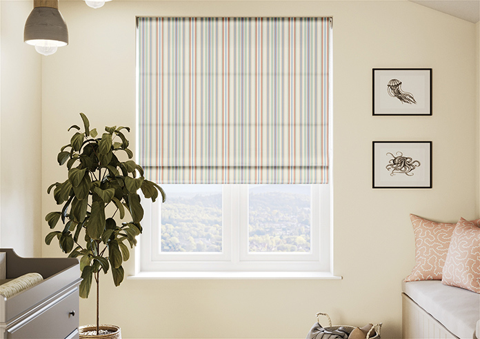 The British Stripe Co. Elizabeth, Brighton No.1 - Twist&Fit Roman Blind - Image 3
